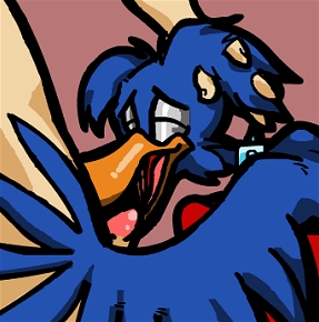 Wings of Lust: Lenny’s Beak Fellatio Orgy with Unknown Gender Neopets