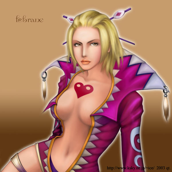 Blonde Breast Heaven – Leona’s Solo Final Fantasy Hair Heart