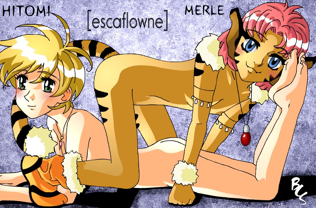 Escaflowne Hitomi Kanzaki Merle Tagme: The Ultimate Hentai Adventure!