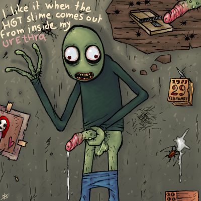 Salad Fingers’ Unusual Penis: 1977 Calendar Brick