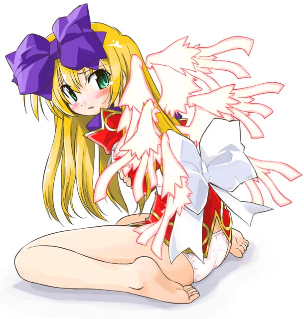 Green-Eyed Goddess: Aruma’s Barefoot Bow Bliss