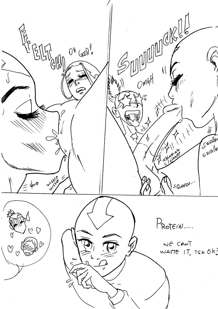 Aang’s Tattooed Ass: Bisexual Adventures with Katara and Sokka