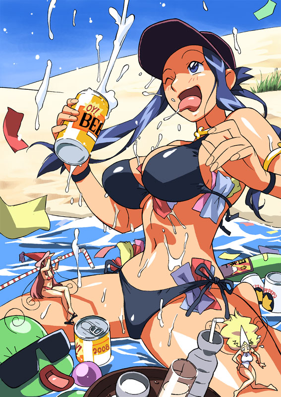 The Brewer’s Babes – A Sexy Game of Beer Pong in the Beach!