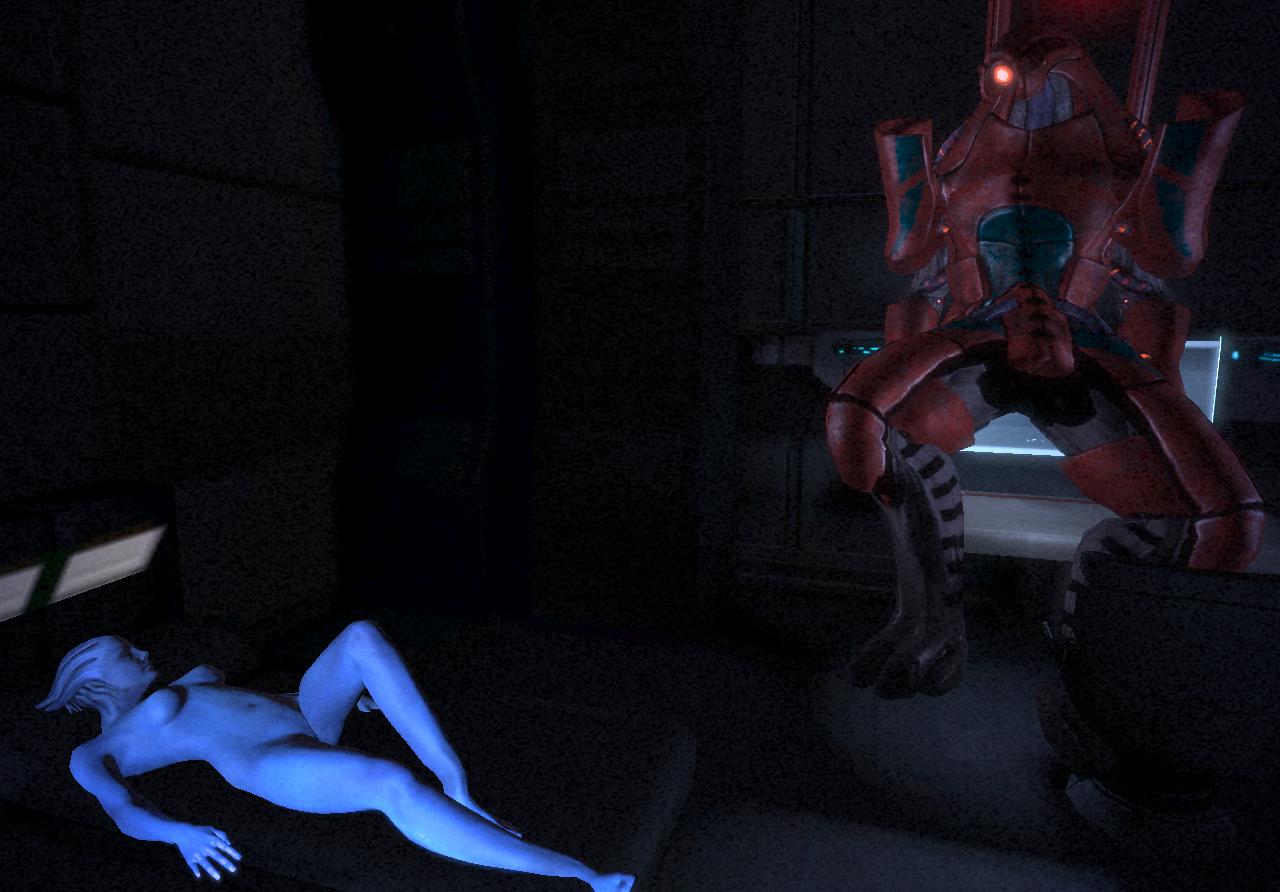 Alien Love: Liara and the Geth Meet in Space