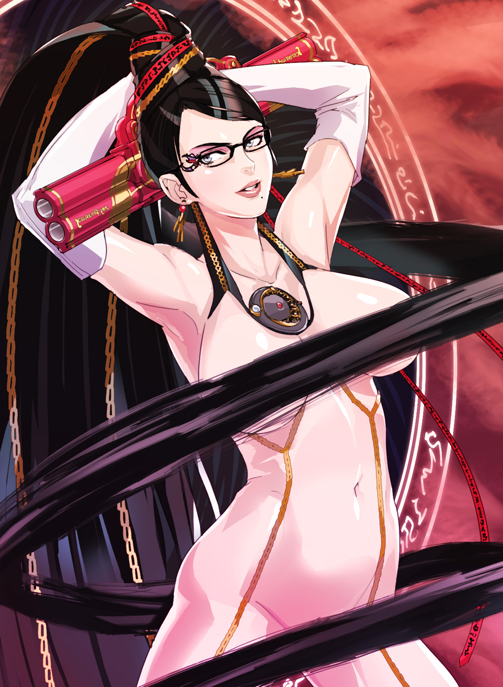 Bayonetta’s Nude Arms – A Jewelry Affair