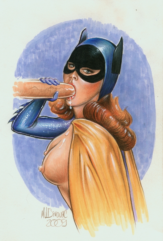 Barbara’s Batgirl Blowjob – Celebrity Bivouac with Yvonne and the Batman of 1966