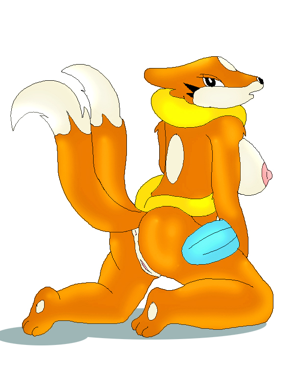 Furry Floatzel’s Orange Fur and Multiple Tails