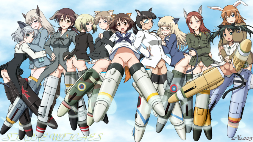 Eye-popping Animal Ears and Asses: The Strike Witches’ Naughtiest Adventure!