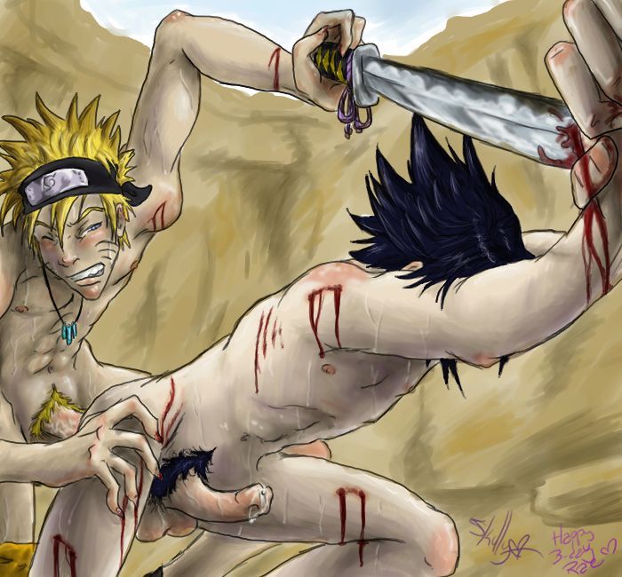 Naruto and Sasuke: The Ultimate Yaoi Bondage