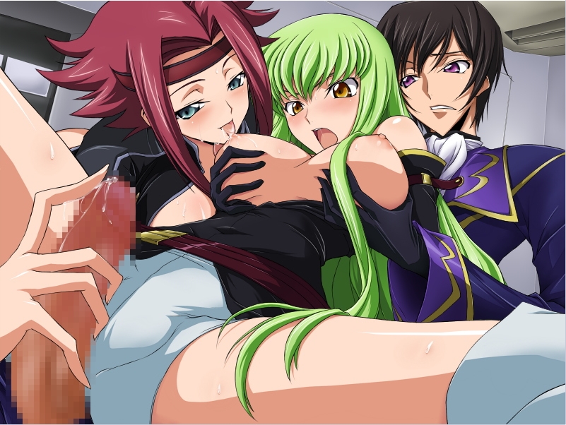 Sensual Serenade: The Breast-Licking Bliss of Kallen and Lelouch