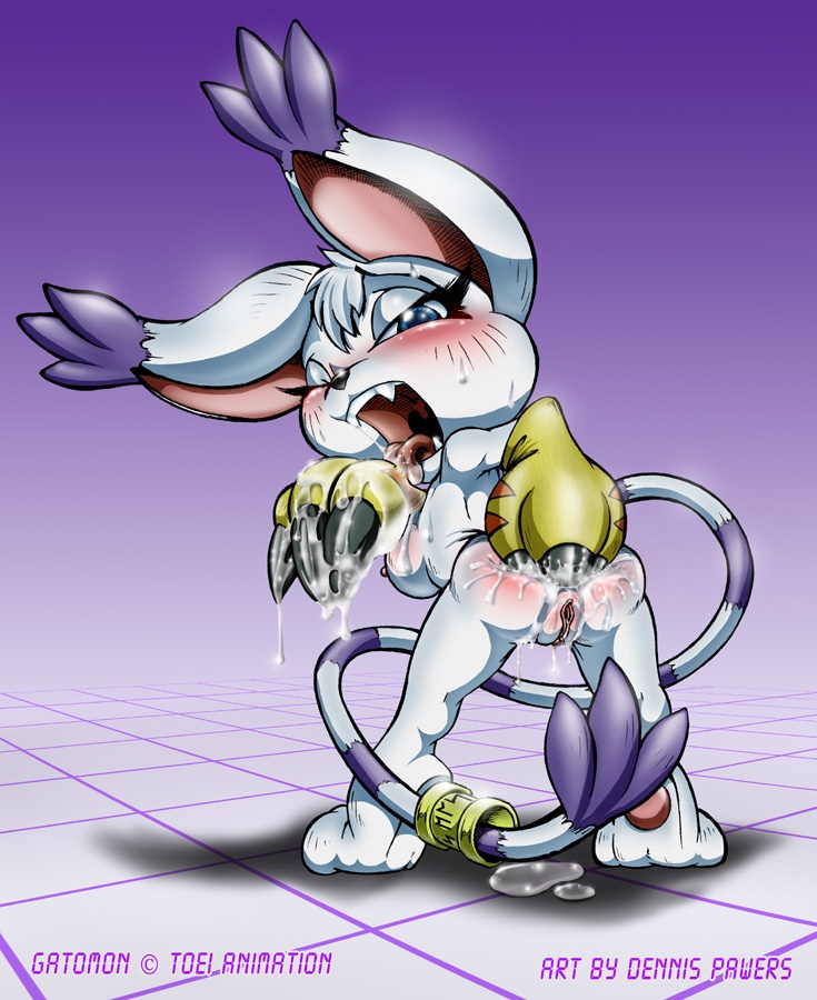 Purr-fect Love: Gatomon’s Anal Exploration