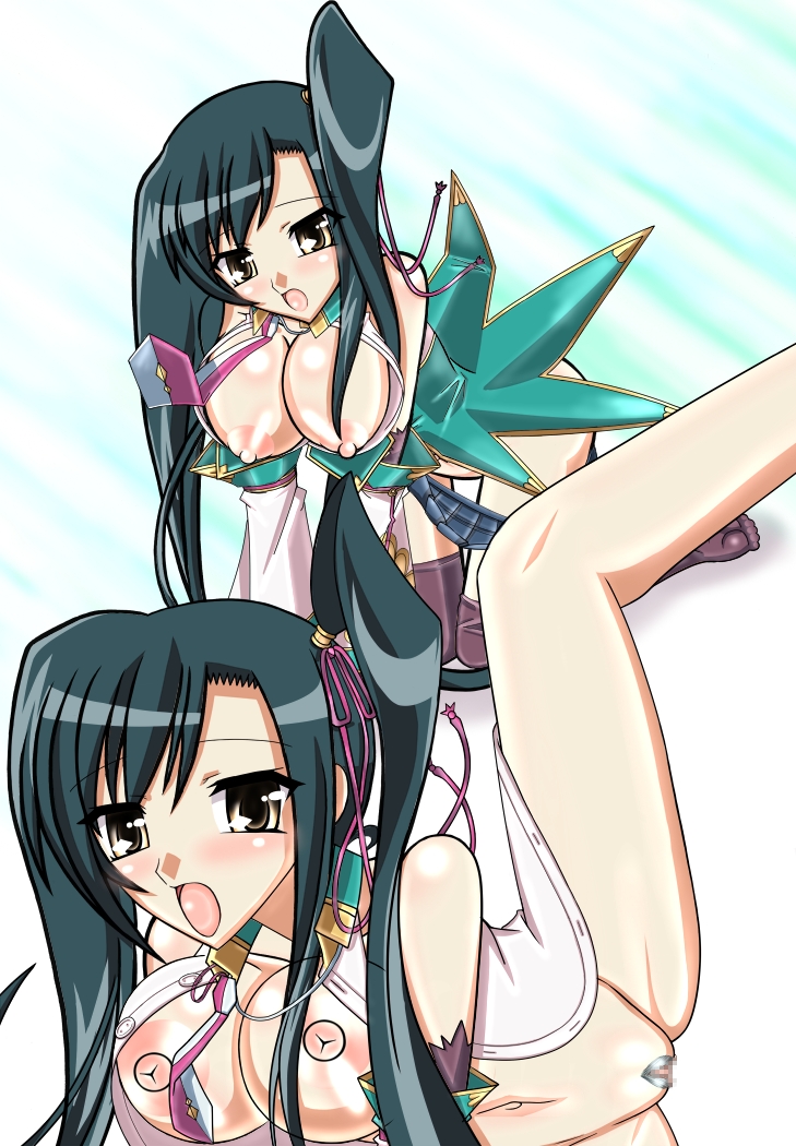 Breast Blushing Beauty: Koihime’s Large Nipple Exposure