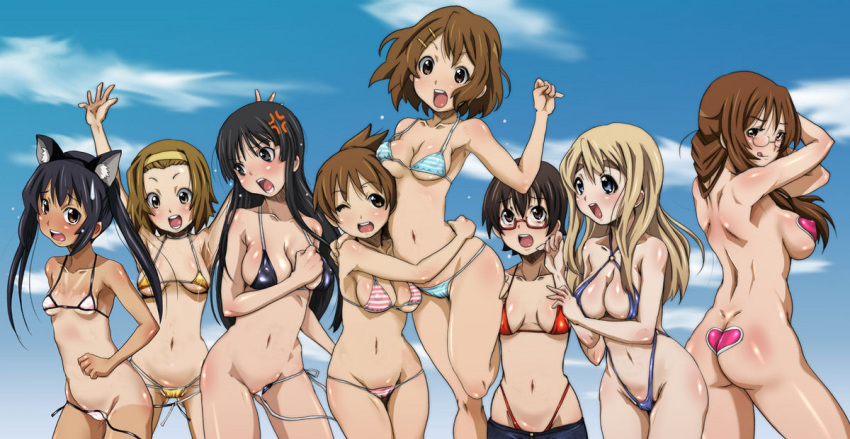 Hentai Hotties in K-On!: The Ultimate Girl-on-Girl Gangbang