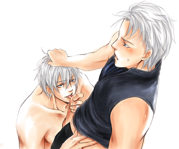 Blush Brothers: Twin Incest with Dante and Vergil