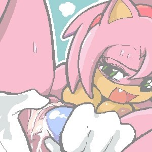 Furry Battle: Amy Rose Cums Inside!