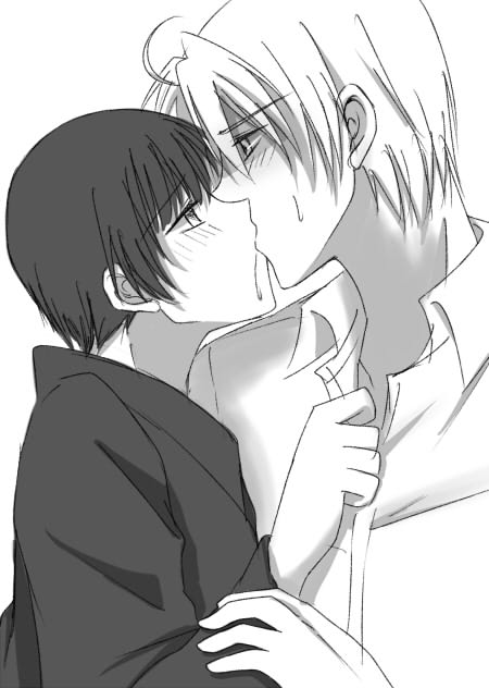 Axis Power: Alfred and Kiku’s Passionate Kiss