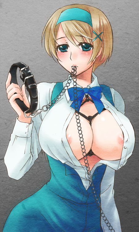 Big Breasted Blondie in Bondage and Chains (Hetalia Ukraine)