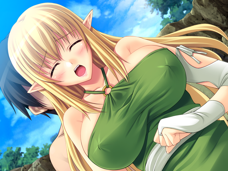 Blonde Hair’s Blush: Breastful Elf Bride’s Secret Desires Unleashed