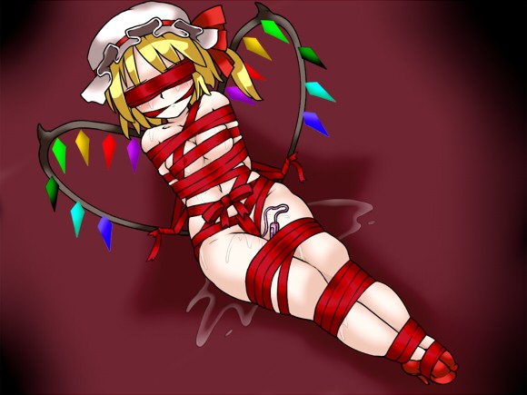 Blindfolded and Restricted: Flandre’s Bondage Playtime