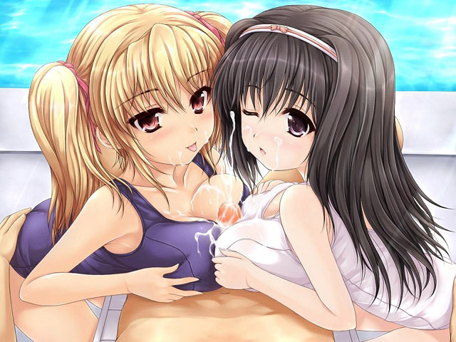 Double the Pleasure: The Blonde and Brunette’s Paizuri Adventure