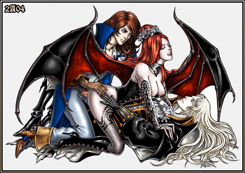 Alucard’s Seduction: 2 Boys, 1 Succubus